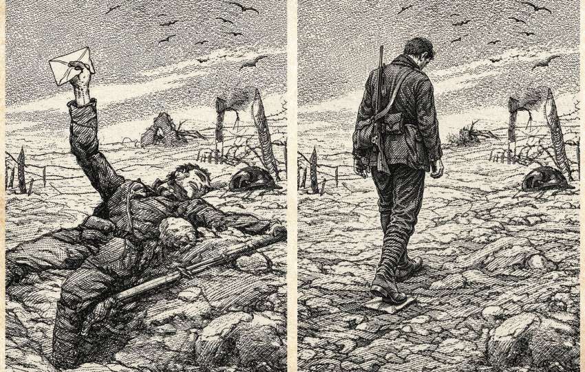 soldat scrisoare gily