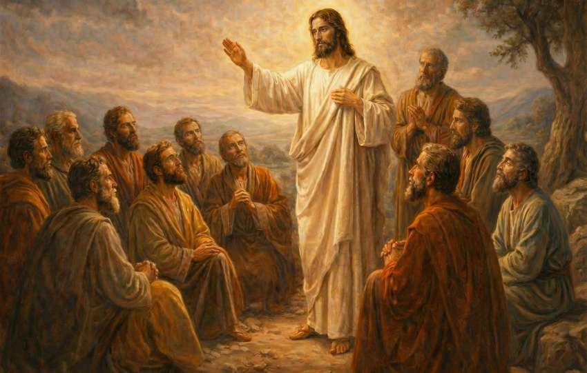 teofile isus vorbind la ucenici